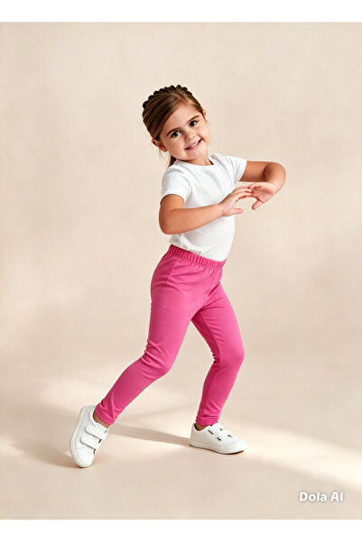 YONCA OUTLET Girl's Cotton Tights
