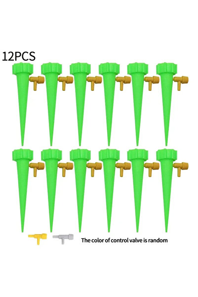 Choice 12PCS-Green Automatic Drip Irrigation System Self Watering Adjustable ...