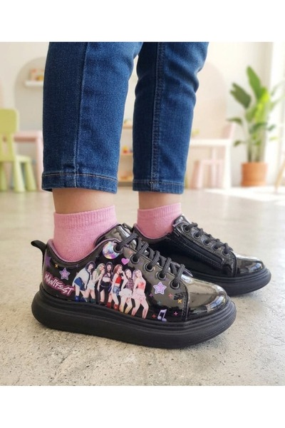 Surpie Shoes Manifest Character Children's Casual Shoes, Children's Zippered ...