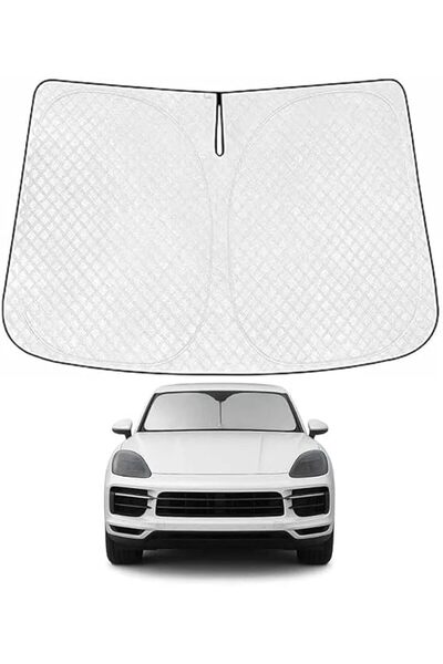 GENERAL 6 Layers Car Front Windshield Sunshade Cover Custom Fit Foldable Suns...