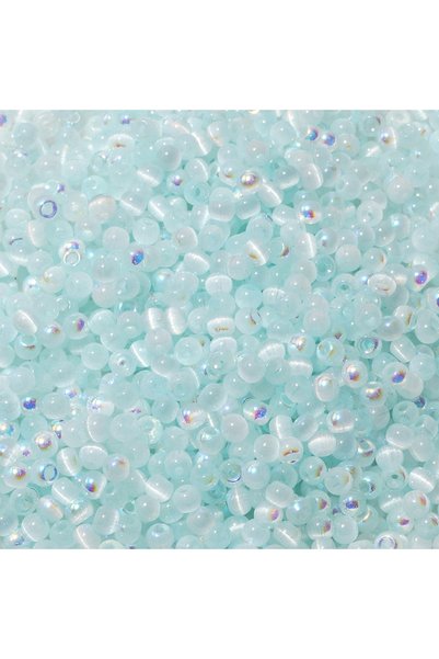 Choice 4MM 03LBL 150 Cat Eye Glass Beads 4mm In Various Colors (blue, pink, y...