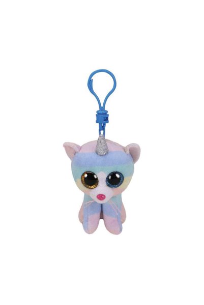 Generic Brand AS Beanie Boo's: Heather The Pastel Cat Keychain Plush 8.5cm (1...