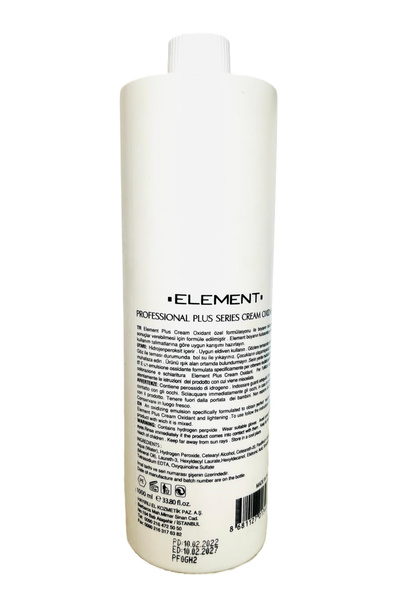 Element Oxidant profesional cremă pentru păr 9%, 30 Vol, 1000 ml