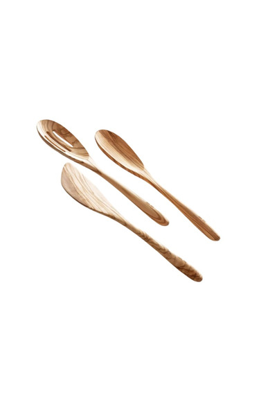 Generic Brand Set 3 ustensile pentru bucatarie Jalz Jalz, 7.2 x 31.2 cm, lemn...