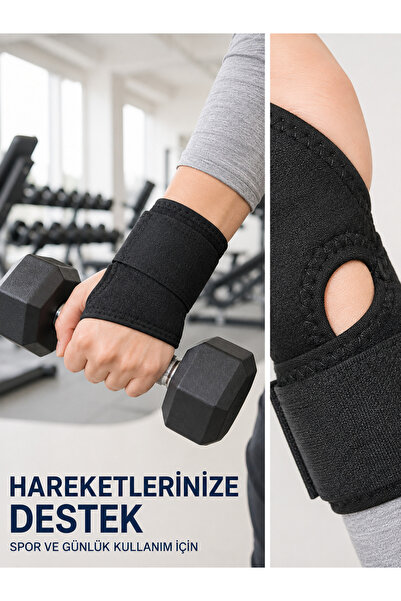 shoppingfestr Wrist Brace with Thumb Support Adjustable Wrist Wrap Sports Wri...