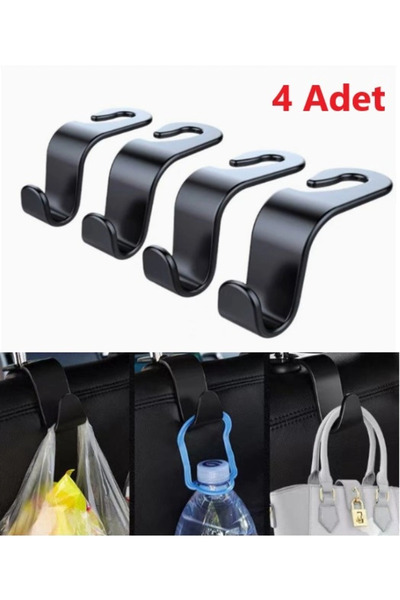 SORA GROUP 4 Pieces Car Seat Back Hanger Bx40