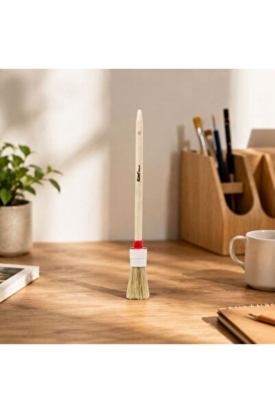 KMT Tools Brush with dense bristles for finishing and retouching, dimensions ...