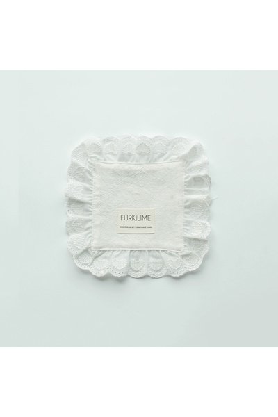 Choice As shown 16X16cm Lace Placemats for Table Cotton Napkins for Plates So...