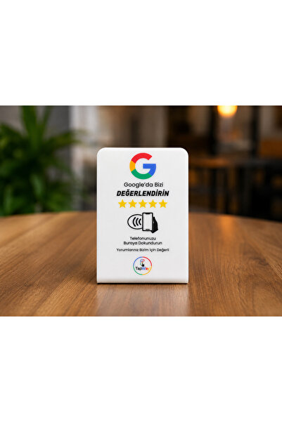 TapWay Premium NFC Google Yorum Standı 10x15 cm