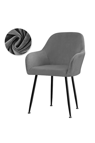 Choice 1pc Chair cover N8 Soft Velvet Dining Chair Cover Stretch Spandex High...