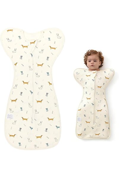 GENERAL Baby Sleep Sack, Newborn Swaddles with Sleeves & 2-Way Zipper for 3-6...