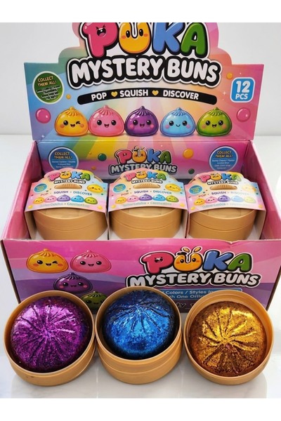 KUZEY KIRTASİYE Simli Dumpling Squishy Çin Mantısı (Küçük Boy)