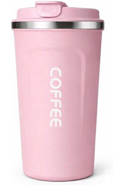 GENERAL Tumbler with Flusik Lid, Stainless Steel, 380.0 Ml, Black, Leak-Proof...