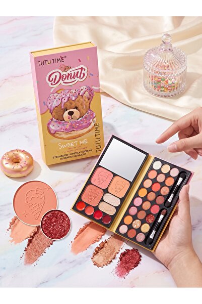 TUTU TIME Makeup Palette with a Warm Look