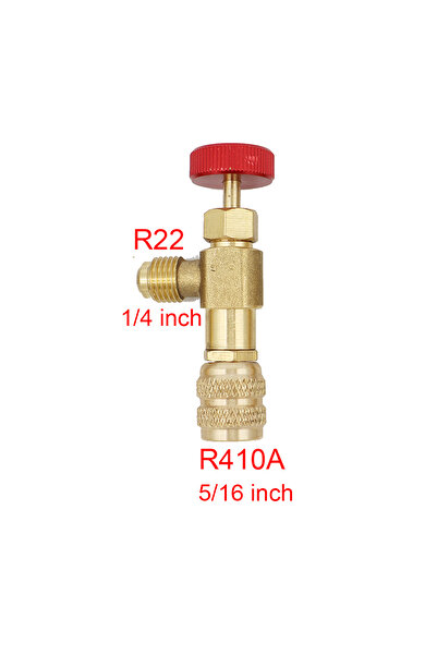 Choice1 R22 R410 مكيف هواء أحمر بالإضافة إلى صمام سائل أمان R410 مفتاح صيانة ...