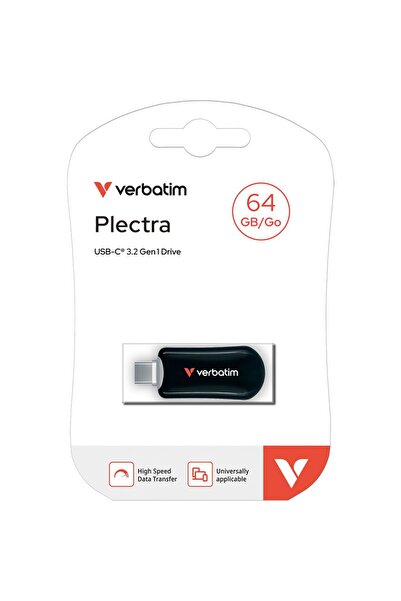 Verbatim 64GB Plectra Usb-C Siyah USB Bellek (30224)