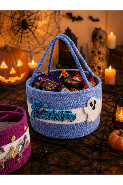 Ckdesign Halloween Basket Decorative Candy Basket Halloween Basket Special Gi...