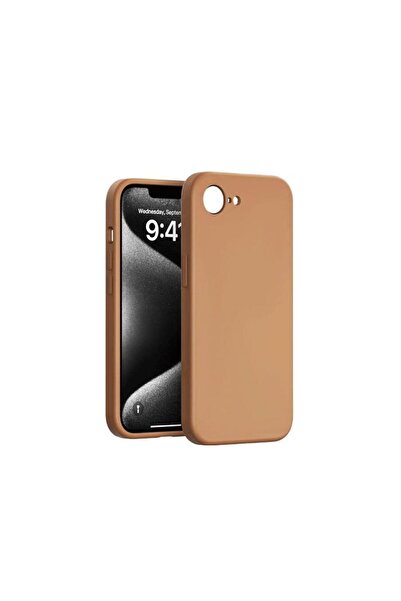 OEM Θήκη Πλάτης Σιλικόνης TPU Back Cover για Iphone 16e - Χρώμα : Καφέ