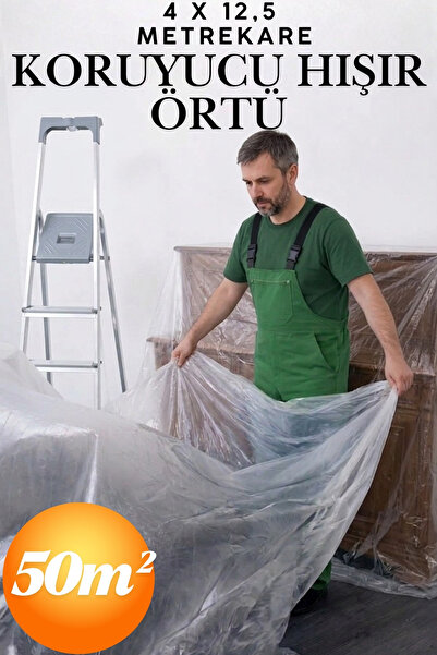 KAYRA LEATHER CRAFT 4X12 Meters 50m² Practical Tarpaulin Cover for Home Offic...