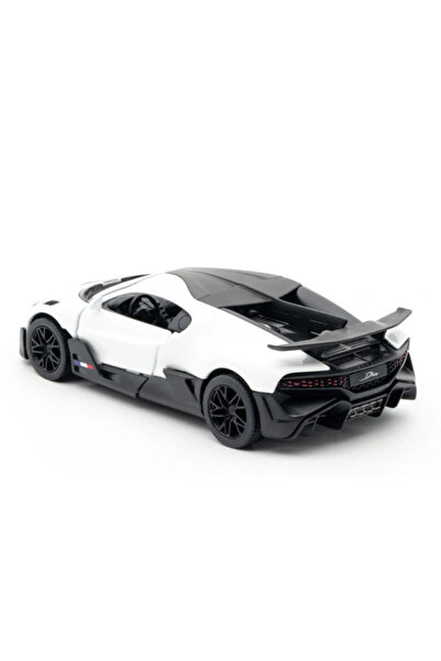 YILDIRIM OYUNCAK Die Cast Bugatti Divo Model Araba 12,5cm – 1:36 Ölçek Metal Gövdeli Açılır Kapılı Çek Bırak Araba