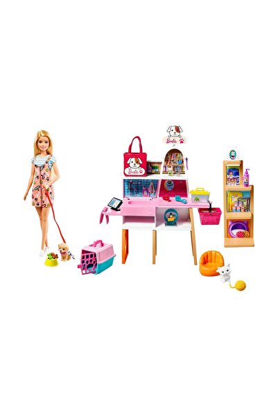 mattel Μπάρμπι: Σετ παιχνιδιού Κατάστημα Ειδών Κατοικίδιων (GRG90)