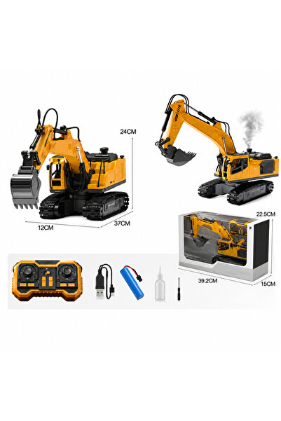 NW NessiWorld 4D-E1 METAL AĞIZLI DUMAN ATAN FARKLI KONTROLLÜ EXCAVATOR