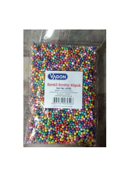 Genel Markalar Neon Renkli Strafor Boncuk 30 gr