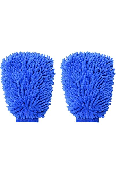 GENERAL وسادات تطبيق الشمع من لوازم من المايكروفايبر - قطعتان، 12×6 سم – لتطب...