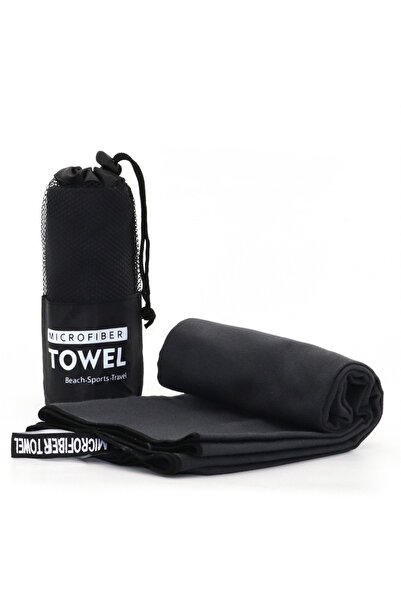 Choice27 80x180cm Black Sports Towel Quick Dry Swimming Towels for Swim, Pool...