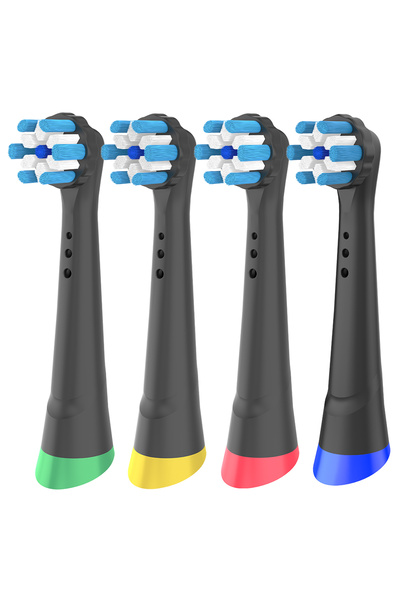 Choice Black-4 Pcs 4/8/12 Pack Compatible with Oral B iO 2/3/4/5/6/7/8/9/10 E...