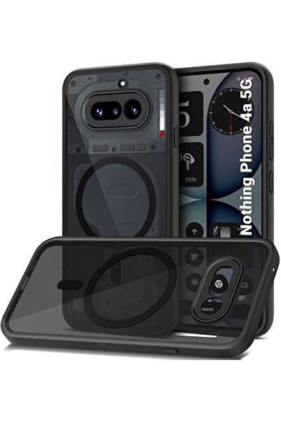 GENERAL Case for Nothing Phone 4A 5g, Hybrid Shockproof Cover with Clear/Dark...