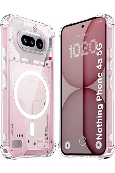 GENERAL Case for Nothing Phone 4A 5g, Hybrid Shockproof Cover with Clear/Dark...