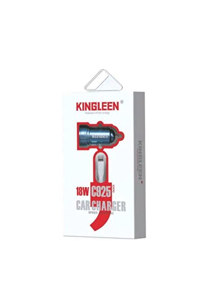 OEM KINGLEEN Φορτιστής Αυτοκινήτου / Car Charger C925 PD18W Με Θύρα USB Και T...