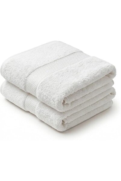 GENERAL Iberes Cotton Face Towels, Light Blue Color, 425 G/M2, 45X80 Cm, Set ...