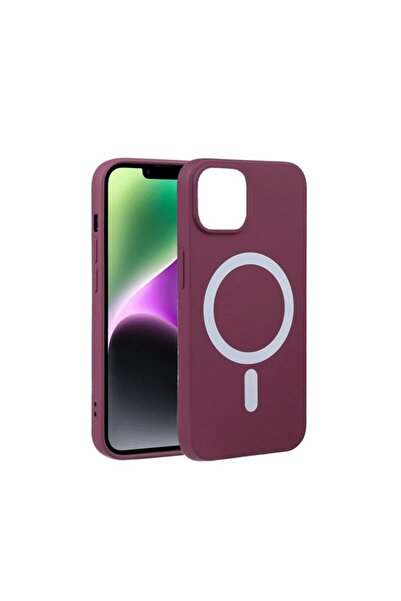 OEM Magsafe Back Cover / Μαγνητική Θήκη HQ Για Iphone 11 Pro - Χρώμα : Μπορντό