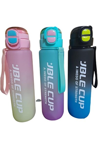 Generic Drinking Water Bottle with Straw 1L/1000ml BPA Free, Bottle Sport Dri...