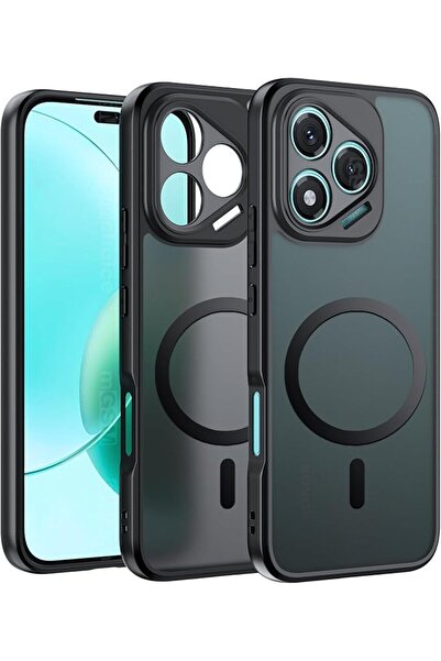 GENERAL غطاء حماية لهاتف Honor 400 Lite، حماية كاملة للكاميرا، متوافق مع Mag-...