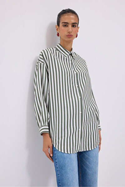 Touché Privé STRIPED RELAX SHIRT