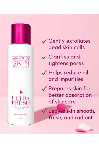 Hikari Toner Skin Essentials Ultra Fresh Refreshing and Renewing Skin Toner 120 ml