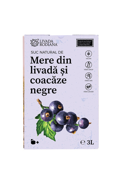 Livada Rodiana Suc de mere și caocaș 3L