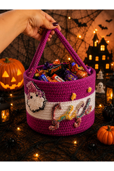 Ckdesign Halloween Basket Decorative Candy Basket Halloween Basket Special Gi...