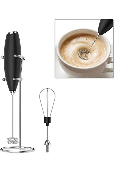 GENERAL Tol House Handheld Electric Milk Frother, Mini Milk Frother, Stainles...