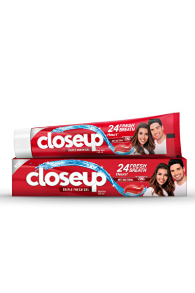 Closeup معجون أسنان كلوس أب لانتعاش يدوم 12 ساعة مع نكهة حارة حمراء - 120 مل
