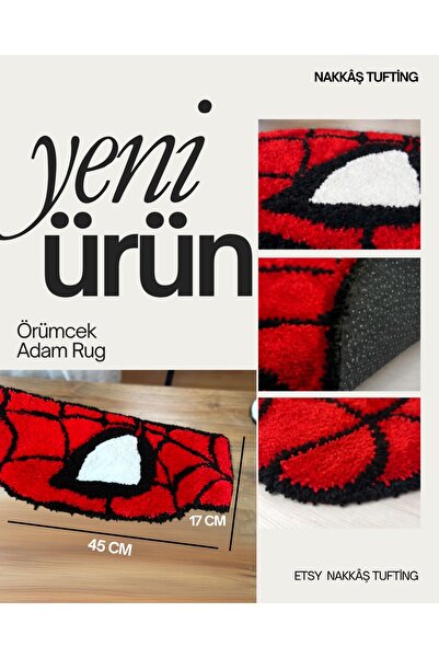 Genel Markalar ÖRÜMCEK ADAM RUG NAKKAŞ