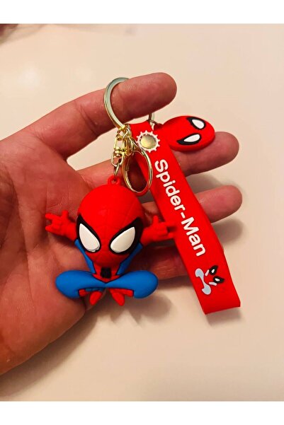 mykhediyevesanatatölyesi Spider-Man 3D Silicone Keychain – Marvel Spider-Man ...