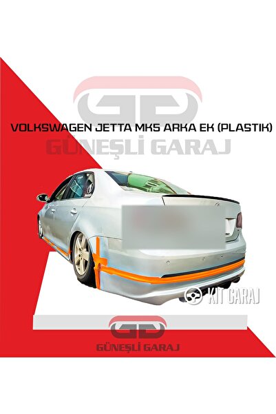 KitGaraj Volkswagen Jetta Mk5 2005-2010 Arka Ek (Plastik) Boyasız