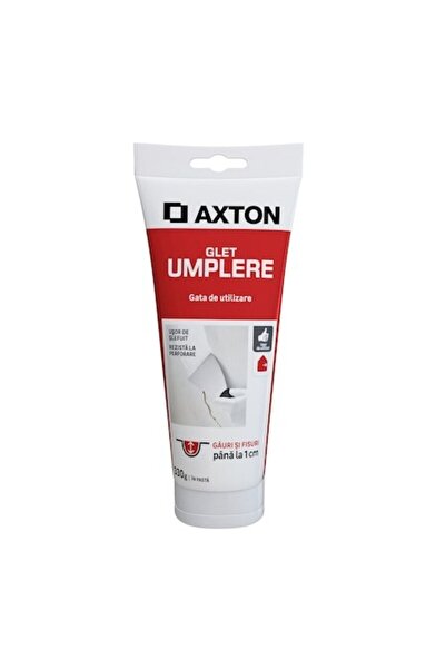 Axton Chit alb gata de utilizare 330 g pentru interior și retușarea neregular...
