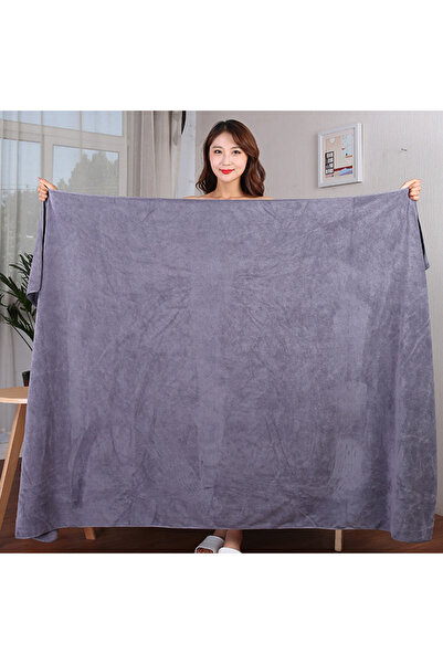 Choice 35X75CM grey microfiber bath towel, absorbent,quick-drying,super soft ...