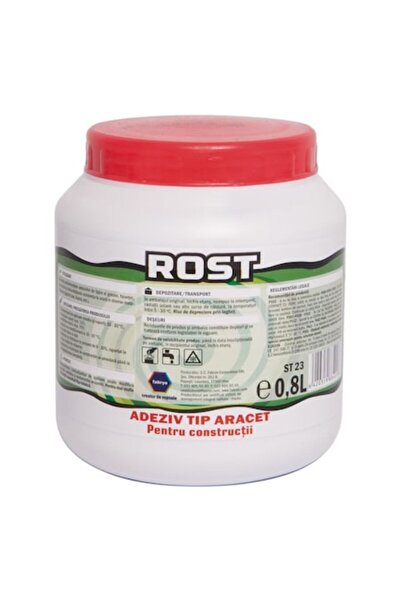 ROST Adeziv profesional pentru lemn, alb, 0.8 L