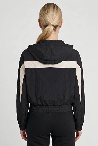 hummel Samba Fermuarlı Hoodie Siyah Kadın Sweatshirt 922498-2001